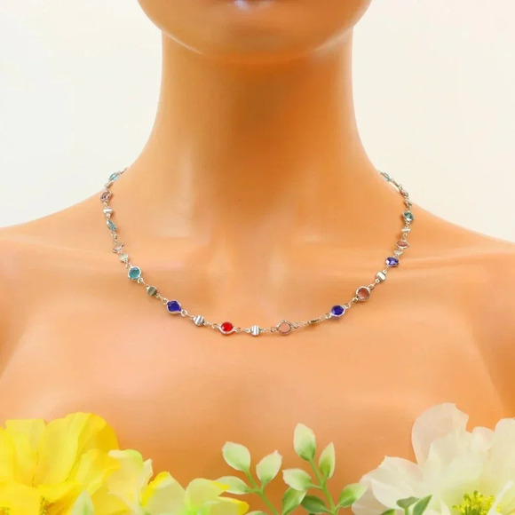 Minimalist Necklace, Sleek & Modern Design, Women’s Fashion, YC110463-N - Picture 4 of 10